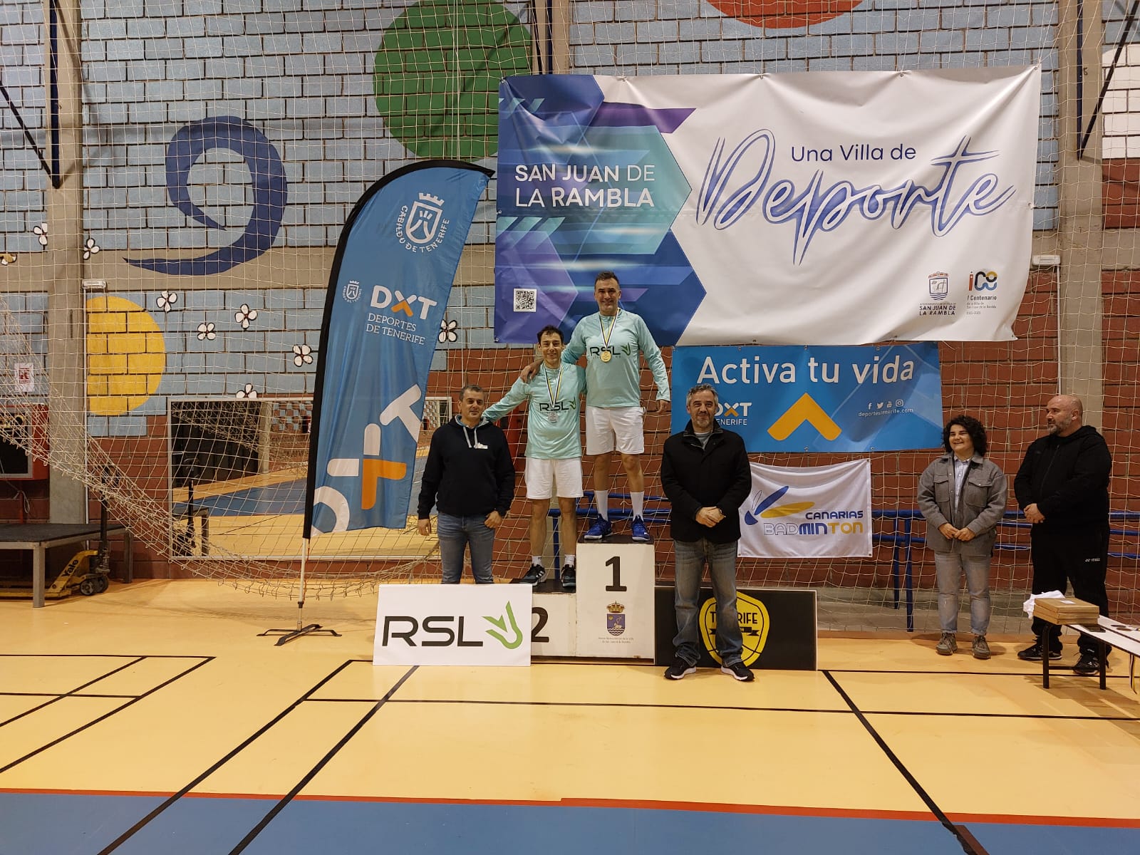 Medallas en el Máster Nacional Sénior celebrado en tierras tinerfeñas